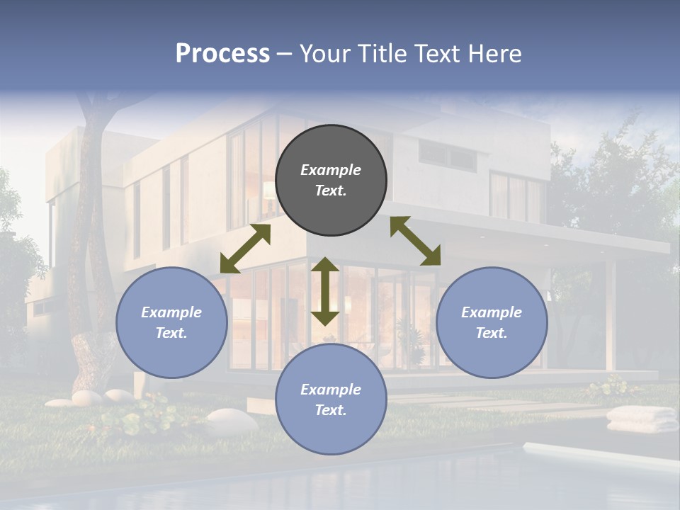 Water Window Mockup PowerPoint Template