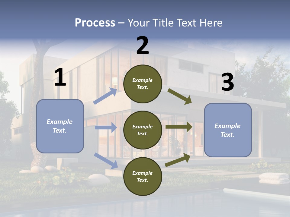 Water Window Mockup PowerPoint Template