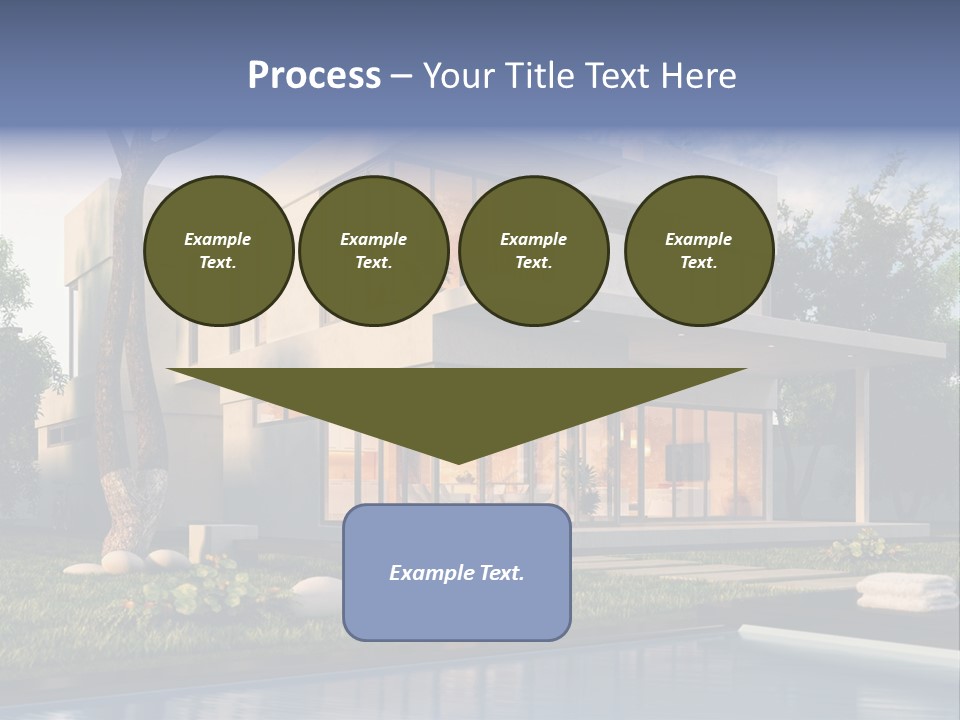 Water Window Mockup PowerPoint Template
