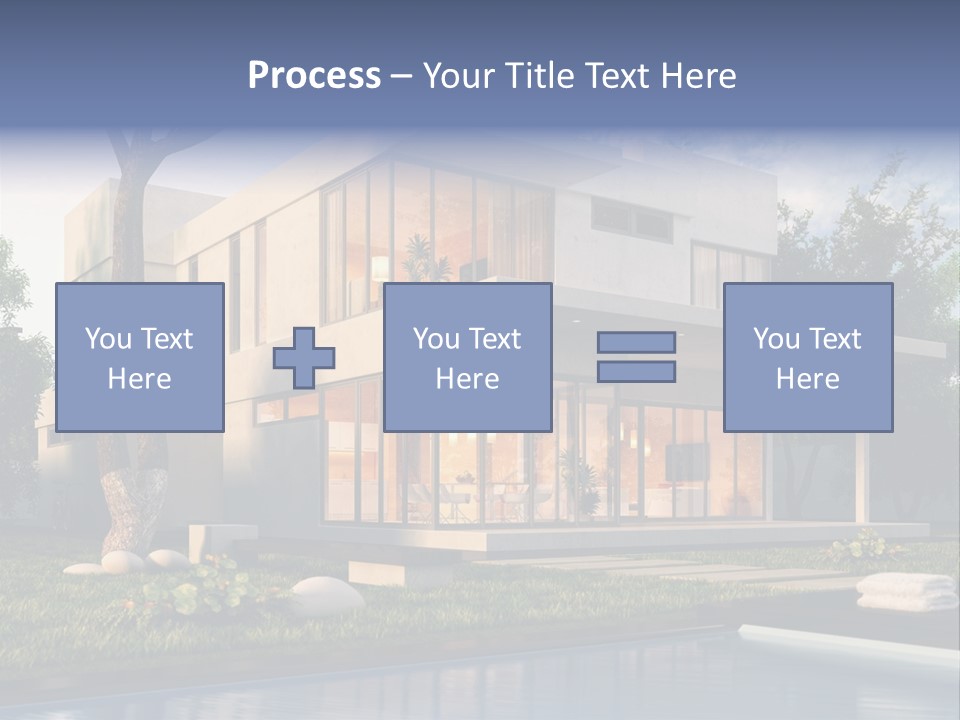 Water Window Mockup PowerPoint Template