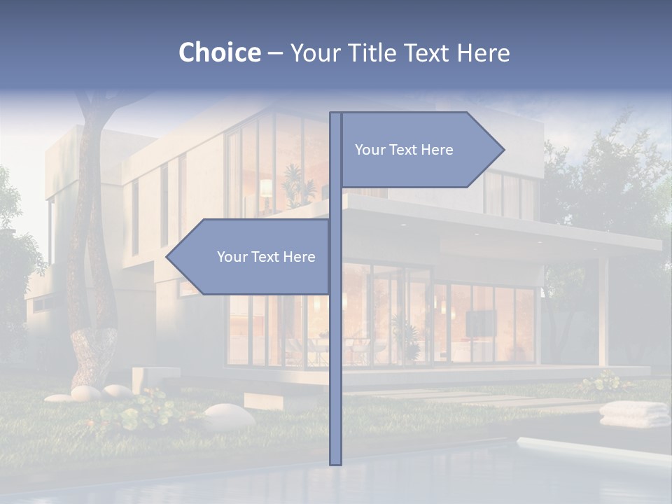 Water Window Mockup PowerPoint Template