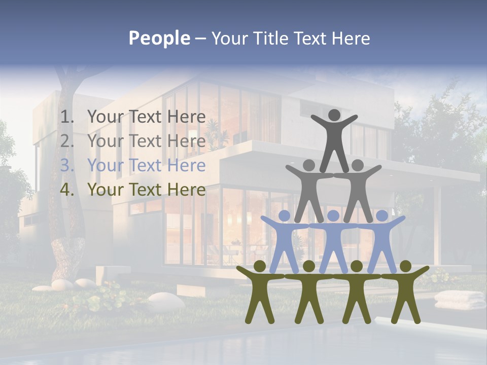 Water Window Mockup PowerPoint Template