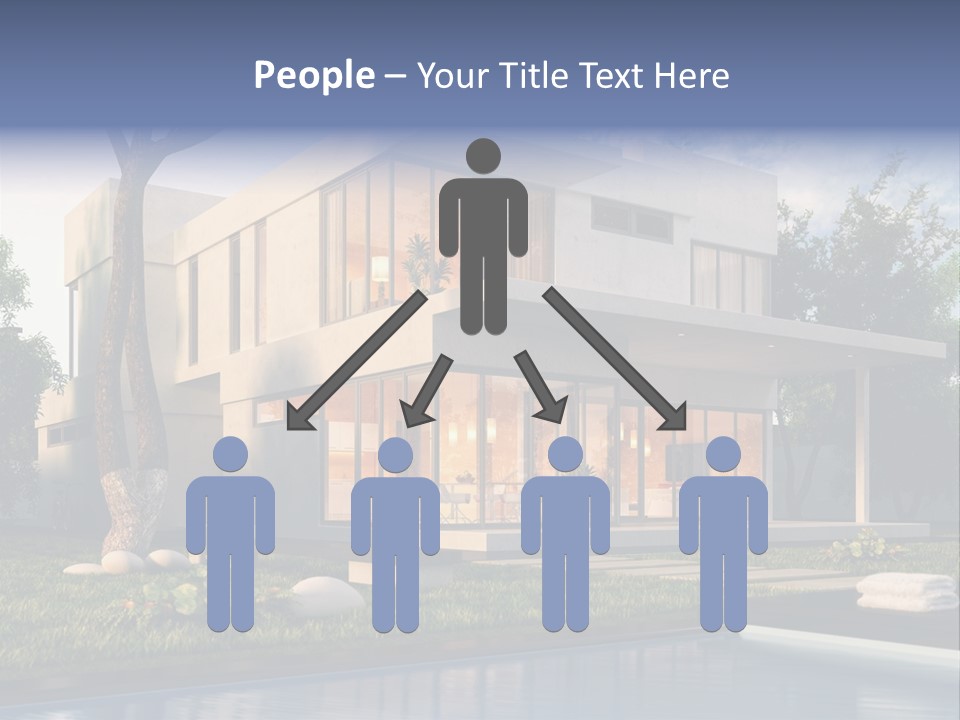 Water Window Mockup PowerPoint Template