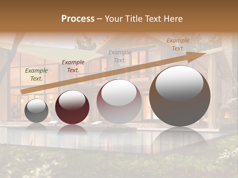 Construction Tree Grass PowerPoint Template