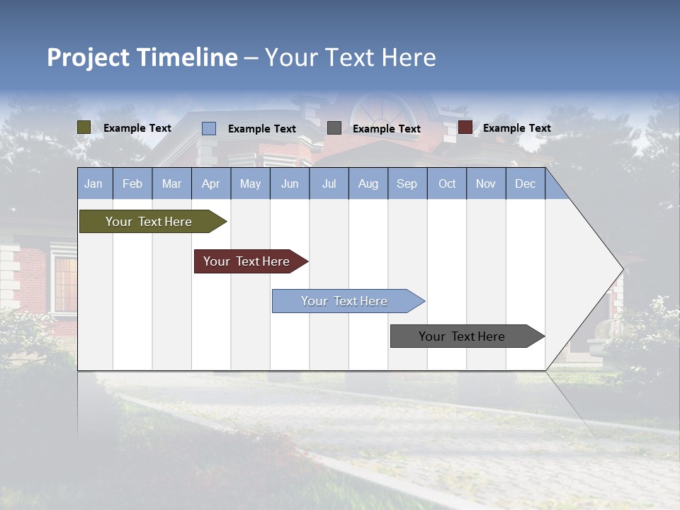 Building Super Road PowerPoint Template