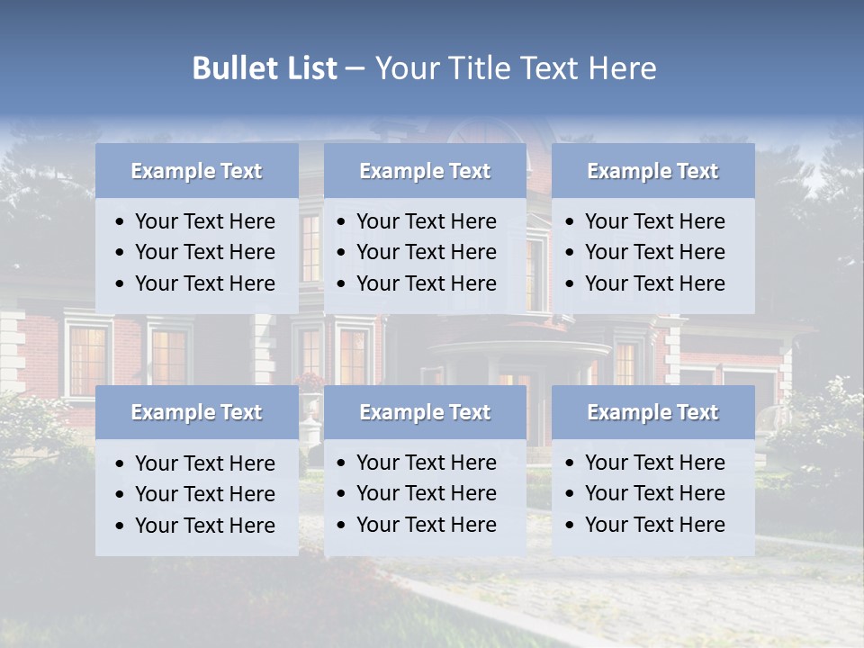 Building Super Road PowerPoint Template