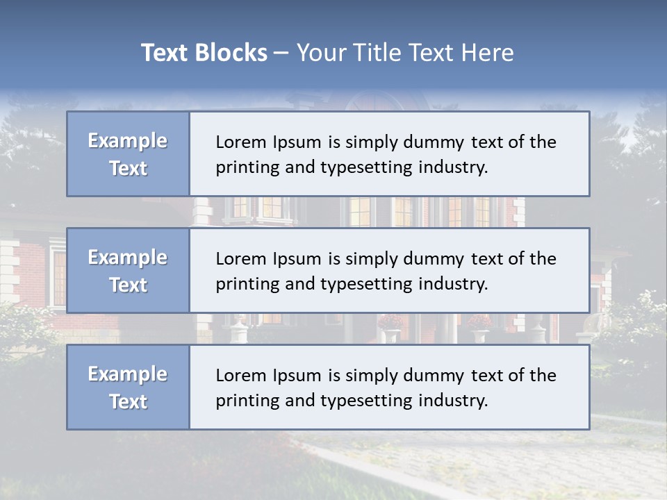 Building Super Road PowerPoint Template