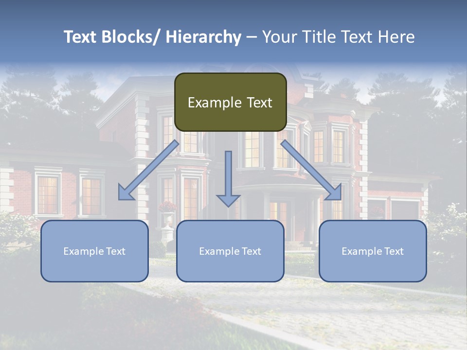 Building Super Road PowerPoint Template