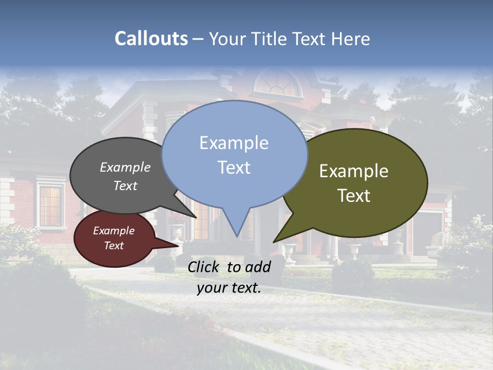 Building Super Road PowerPoint Template