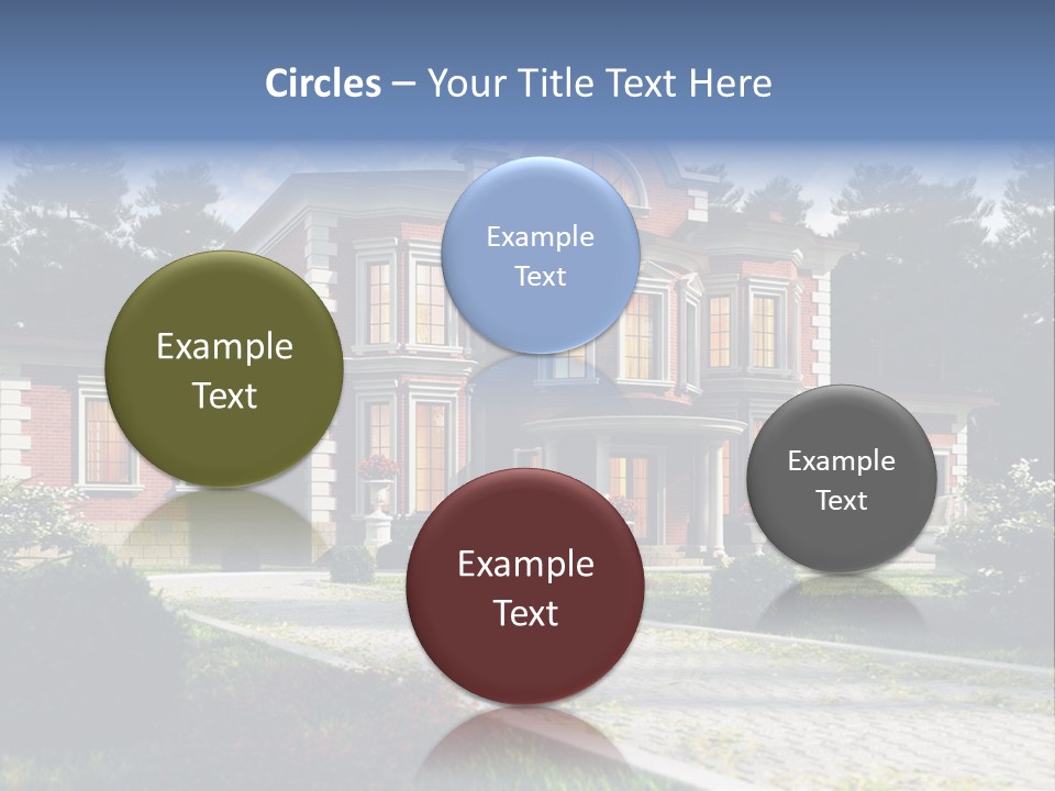 Building Super Road PowerPoint Template