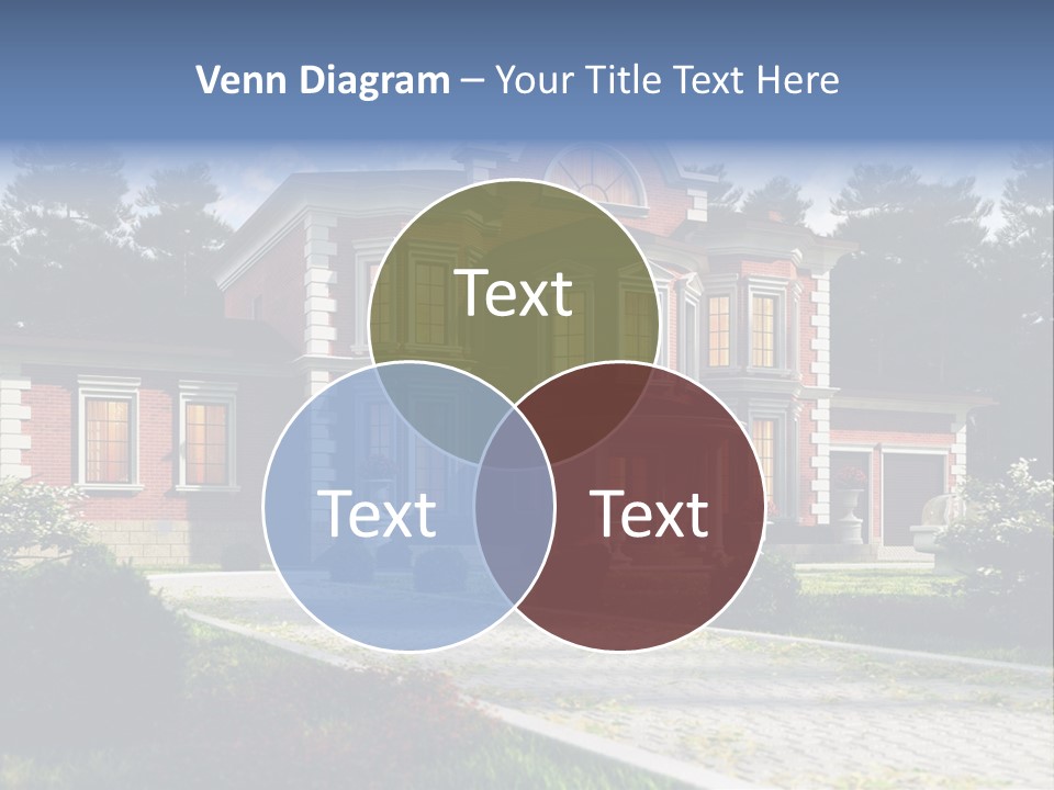 Building Super Road PowerPoint Template