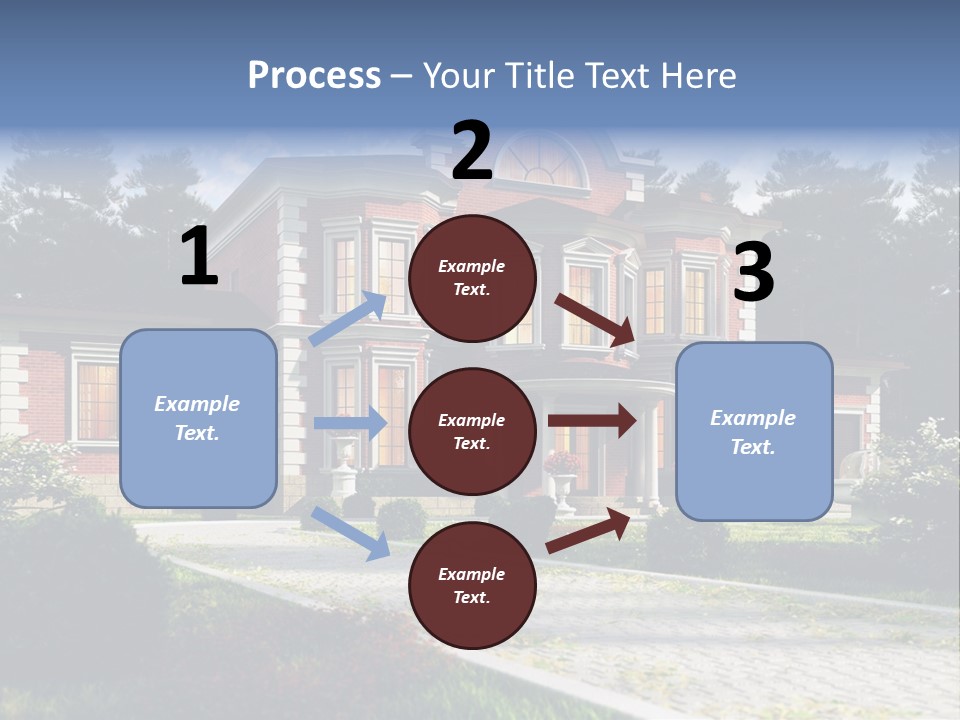 Building Super Road PowerPoint Template