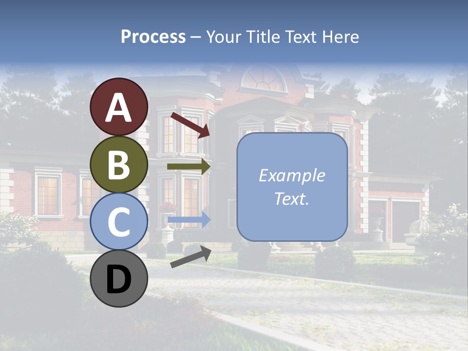 Building Super Road PowerPoint Template
