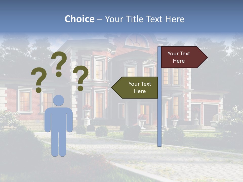 Building Super Road PowerPoint Template