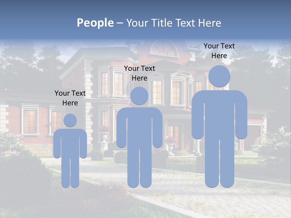 Building Super Road PowerPoint Template