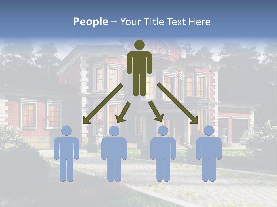 Building Super Road PowerPoint Template