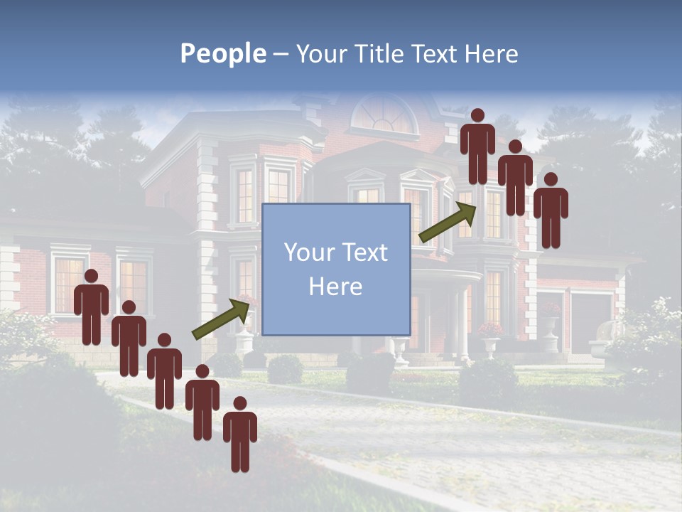 Building Super Road PowerPoint Template