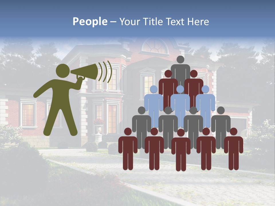 Building Super Road PowerPoint Template