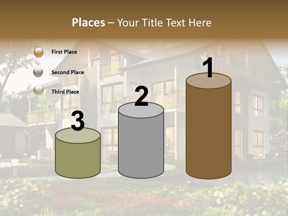 Forest Construction Road PowerPoint Template