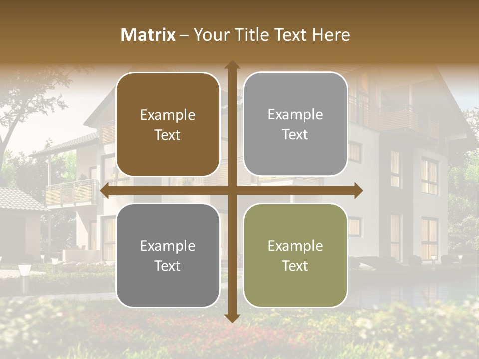 Forest Construction Road PowerPoint Template