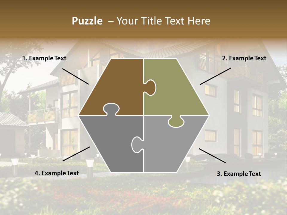 Forest Construction Road PowerPoint Template