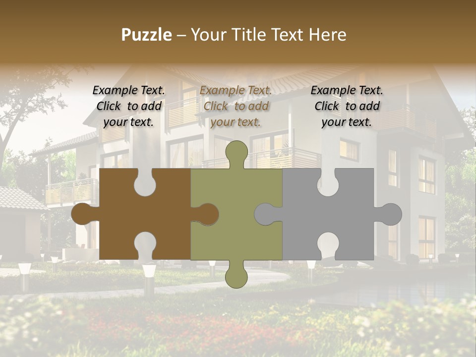 Forest Construction Road PowerPoint Template