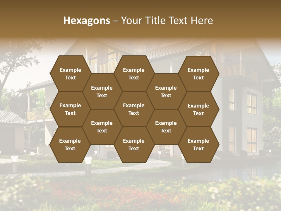 Forest Construction Road PowerPoint Template