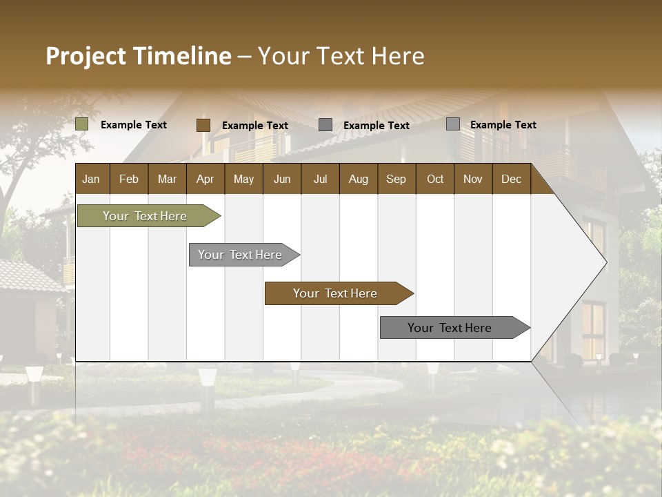 Forest Construction Road PowerPoint Template