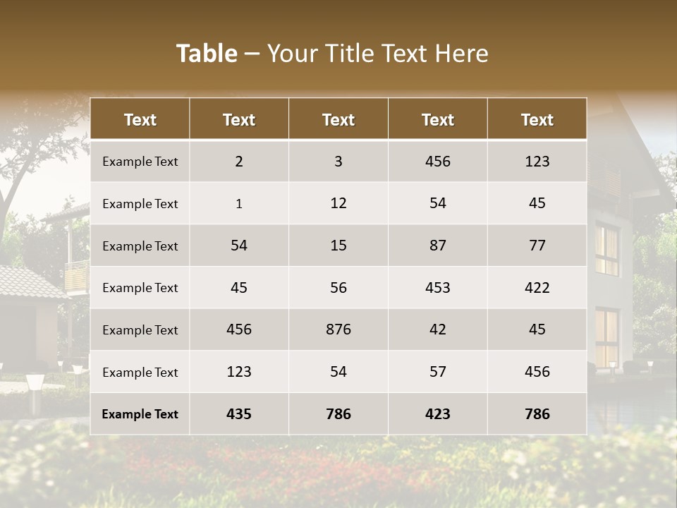 Forest Construction Road PowerPoint Template