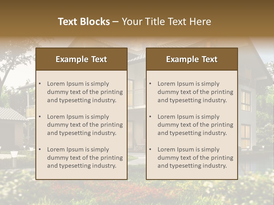 Forest Construction Road PowerPoint Template