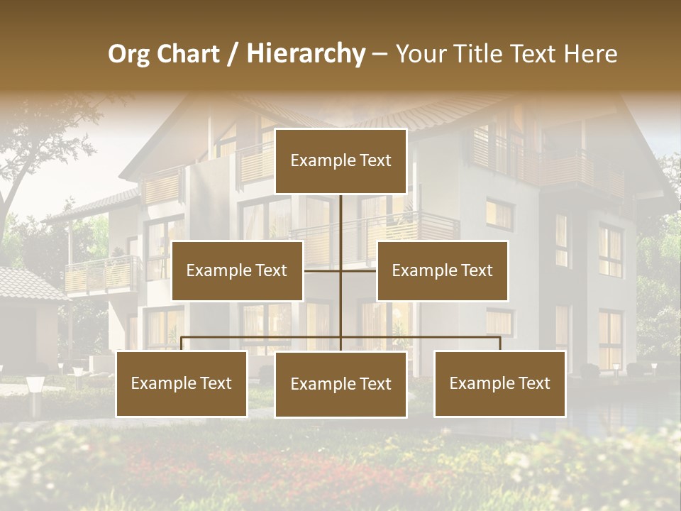 Forest Construction Road PowerPoint Template