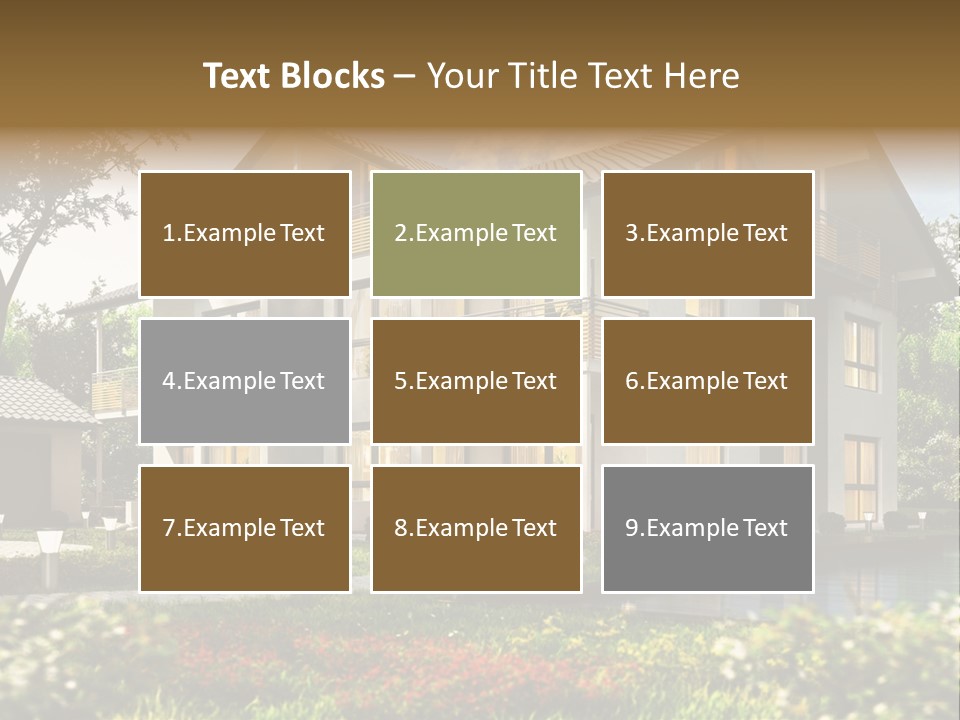 Forest Construction Road PowerPoint Template