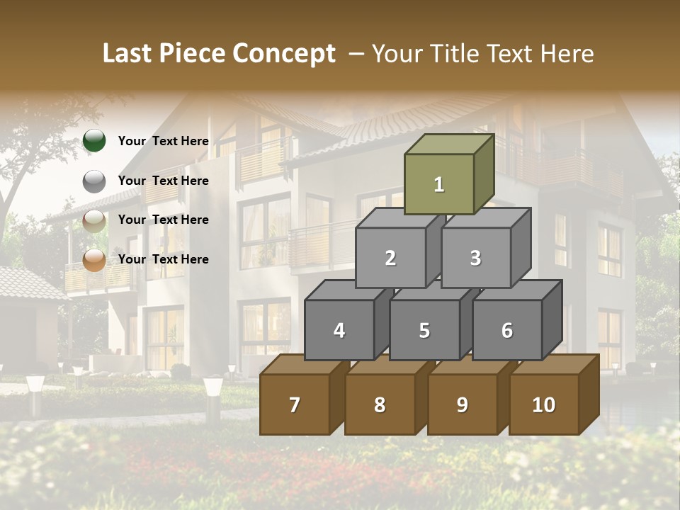 Forest Construction Road PowerPoint Template