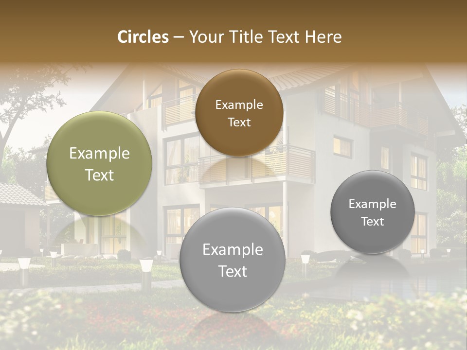 Forest Construction Road PowerPoint Template