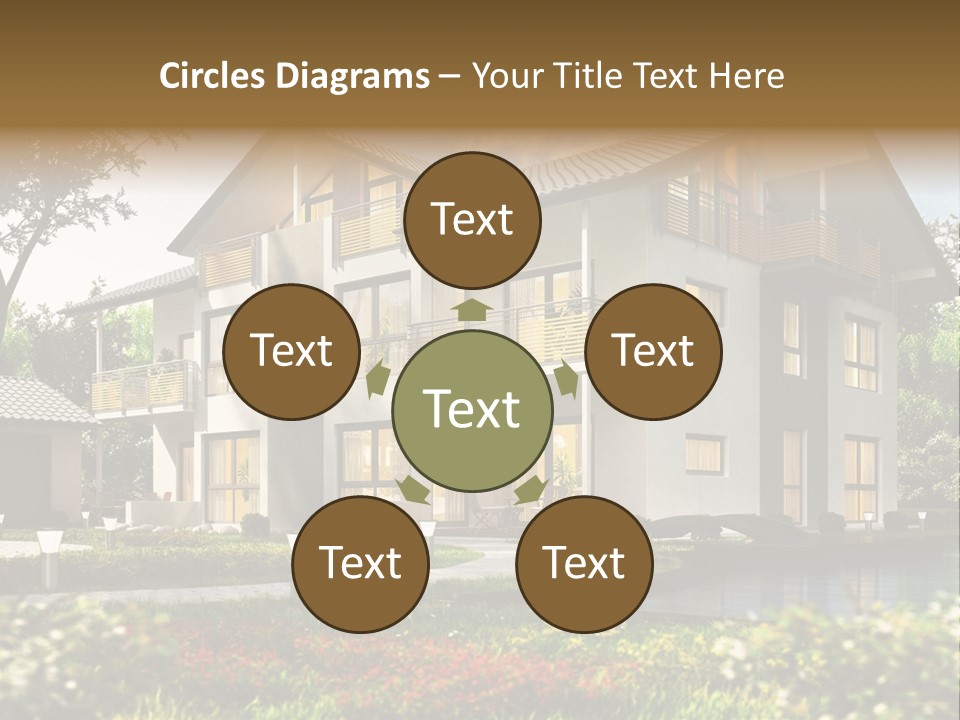 Forest Construction Road PowerPoint Template