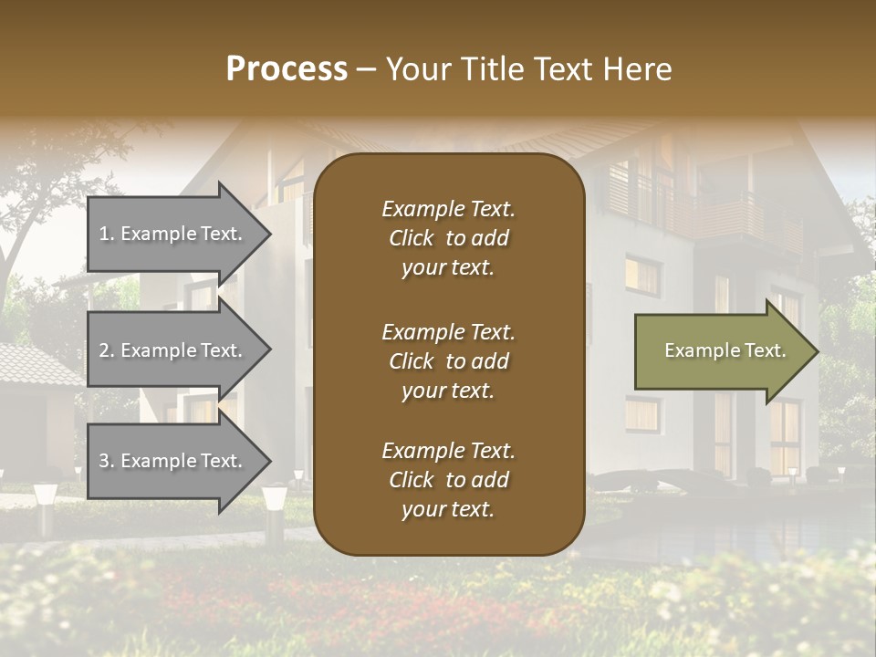 Forest Construction Road PowerPoint Template