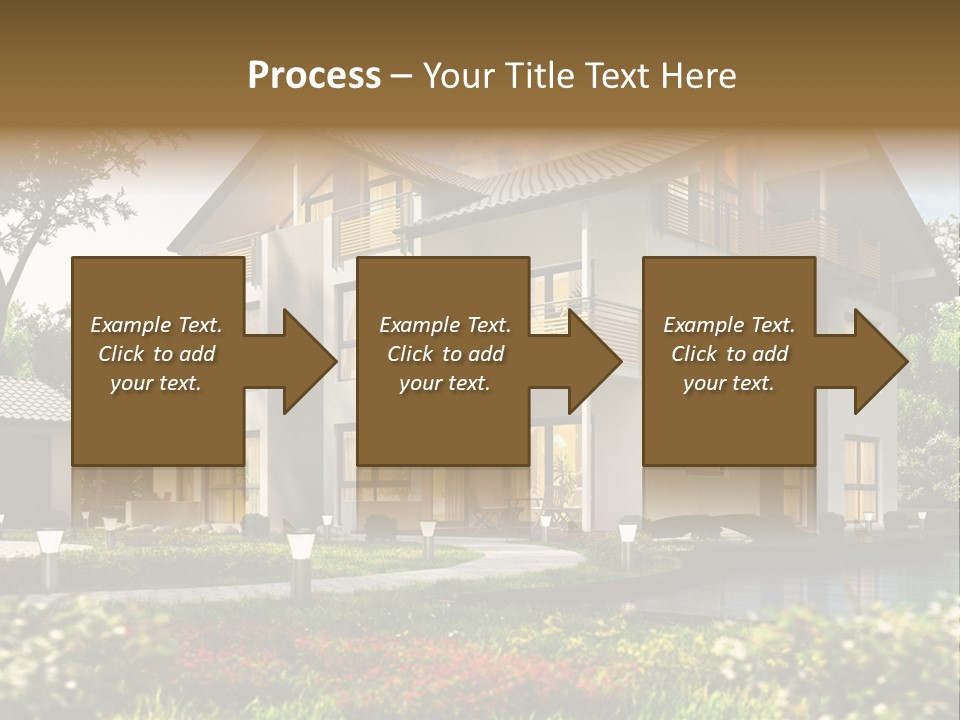 Forest Construction Road PowerPoint Template