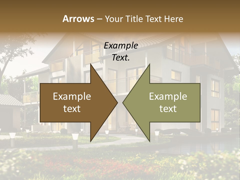 Forest Construction Road PowerPoint Template