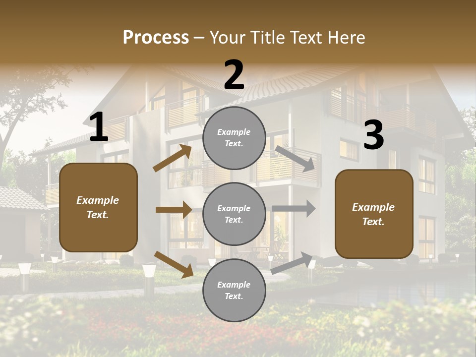 Forest Construction Road PowerPoint Template