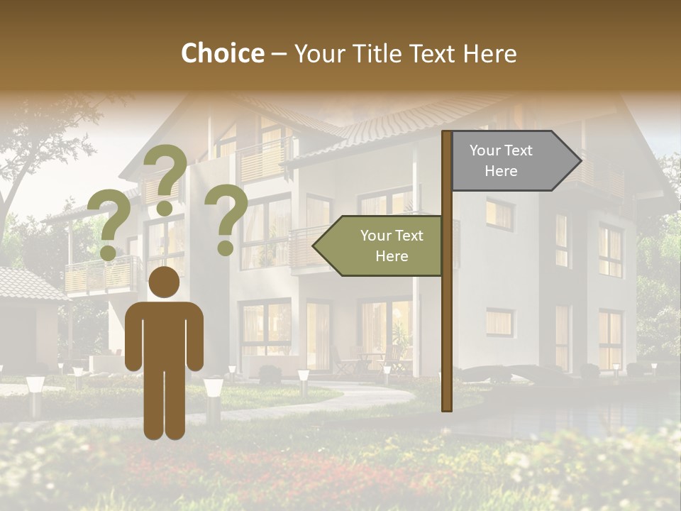 Forest Construction Road PowerPoint Template