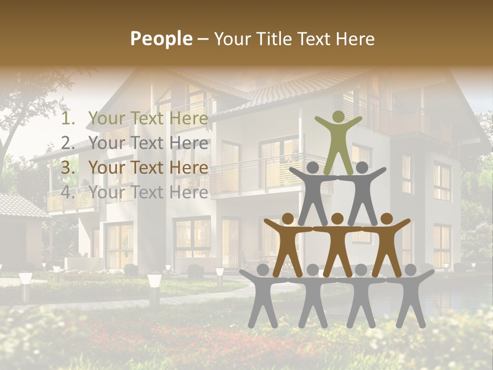 Forest Construction Road PowerPoint Template