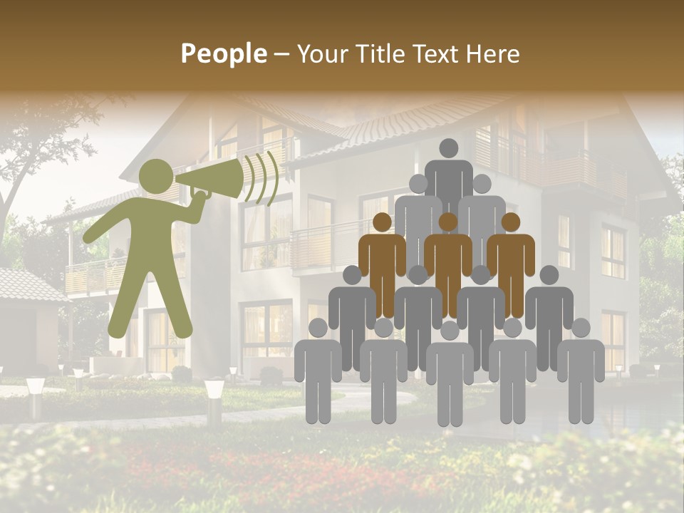 Forest Construction Road PowerPoint Template