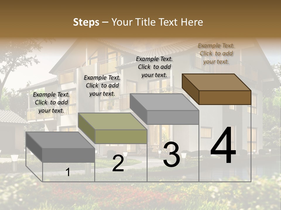Forest Construction Road PowerPoint Template