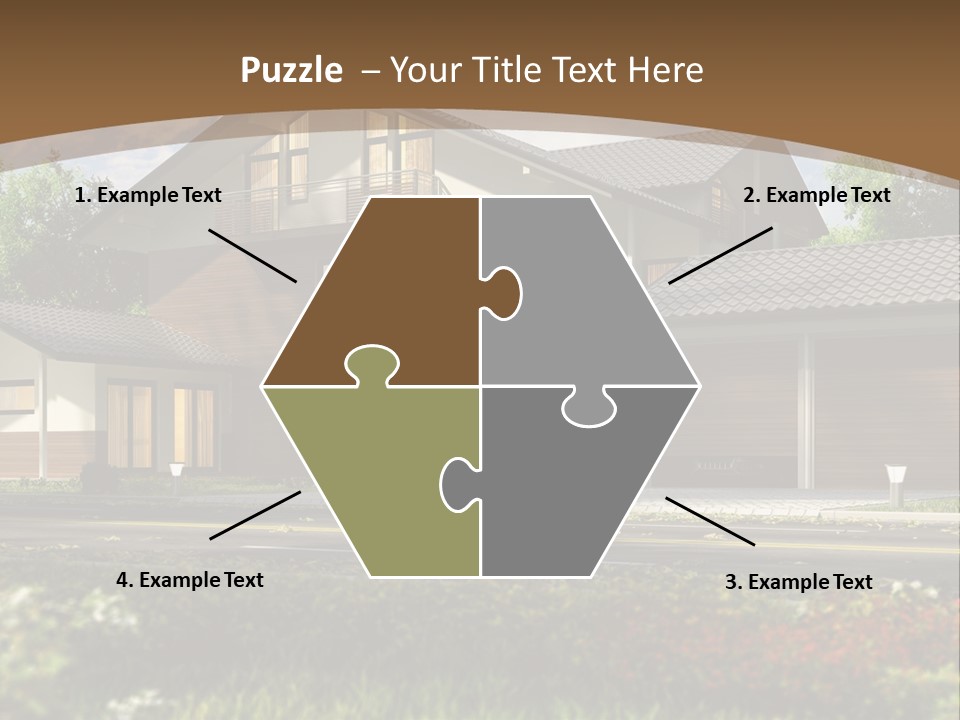 Road Model Construction PowerPoint Template