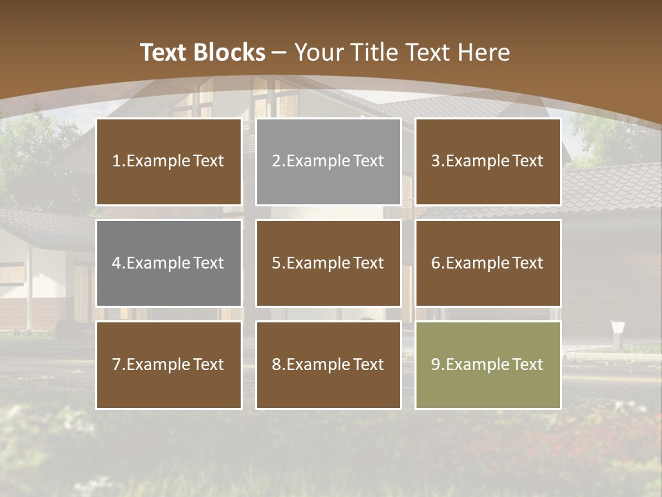 Road Model Construction PowerPoint Template