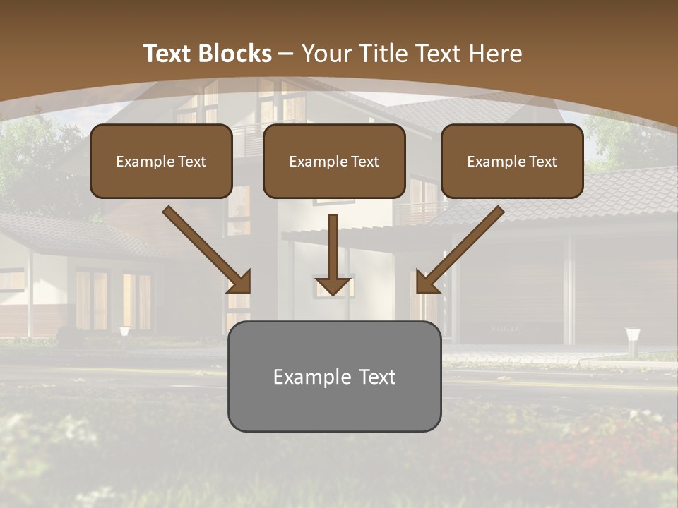 Road Model Construction PowerPoint Template