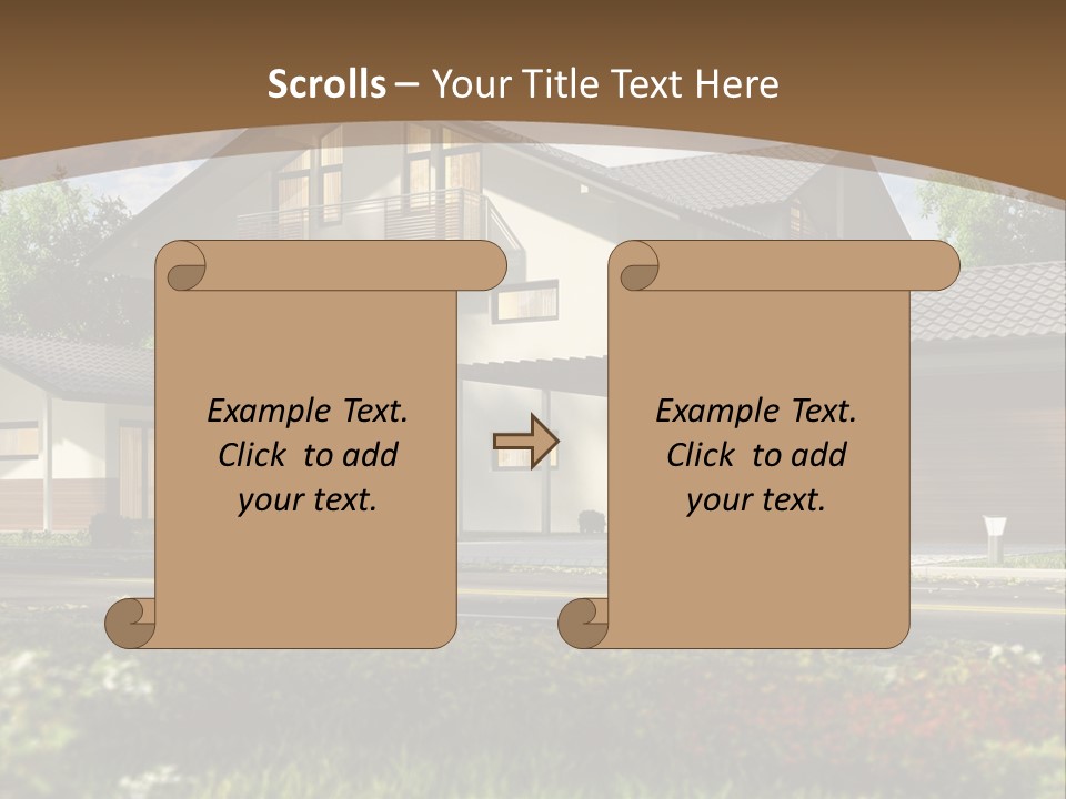 Road Model Construction PowerPoint Template