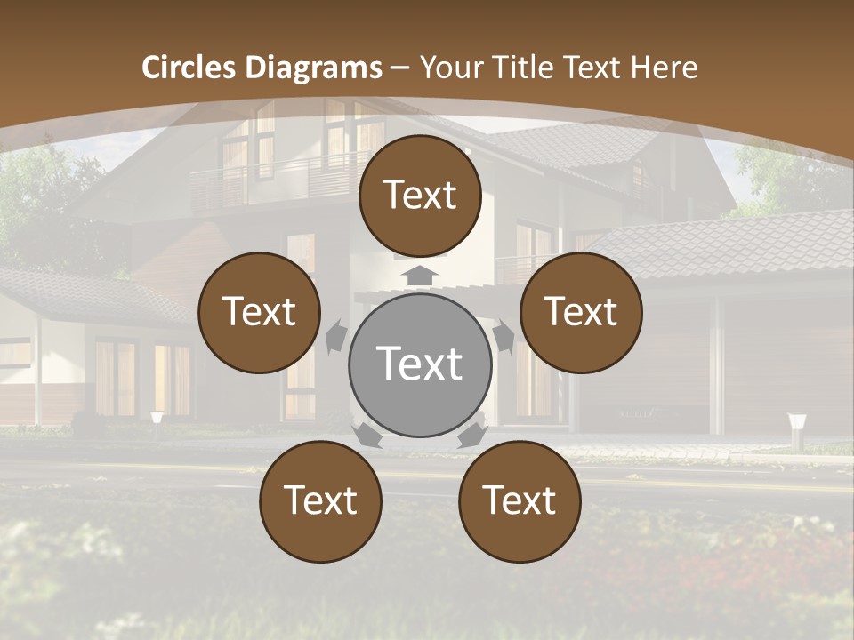 Road Model Construction PowerPoint Template