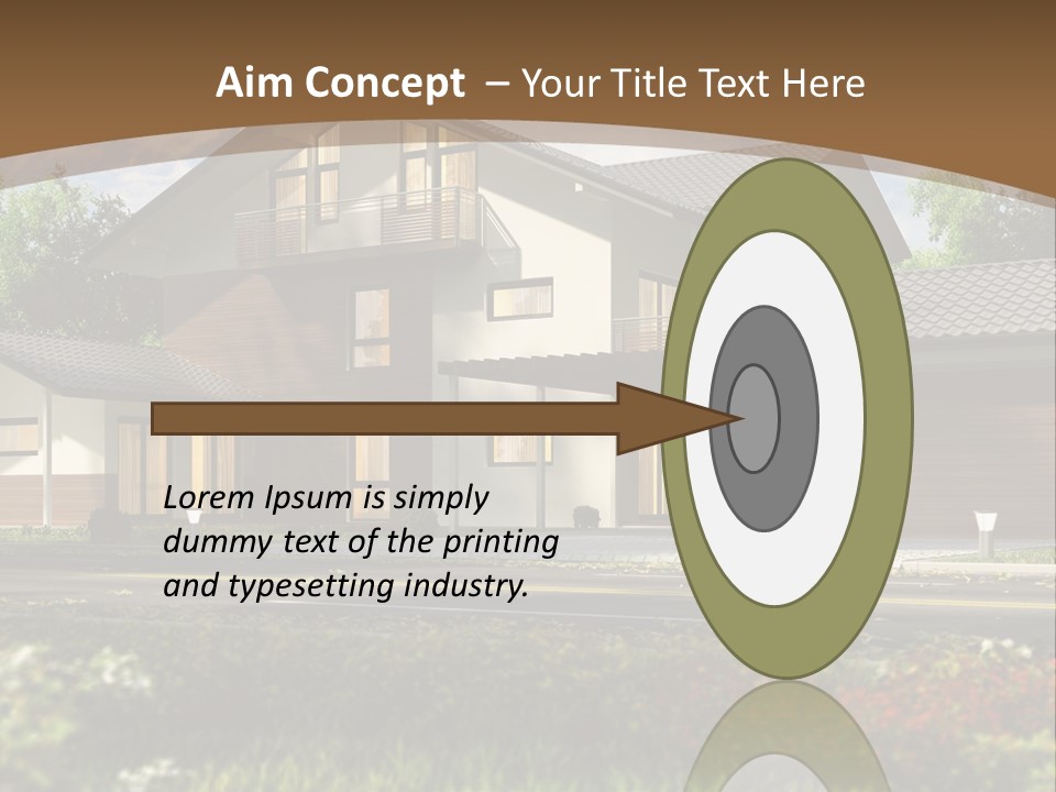 Road Model Construction PowerPoint Template