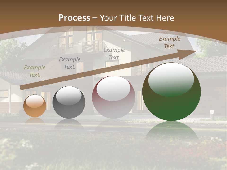 Road Model Construction PowerPoint Template